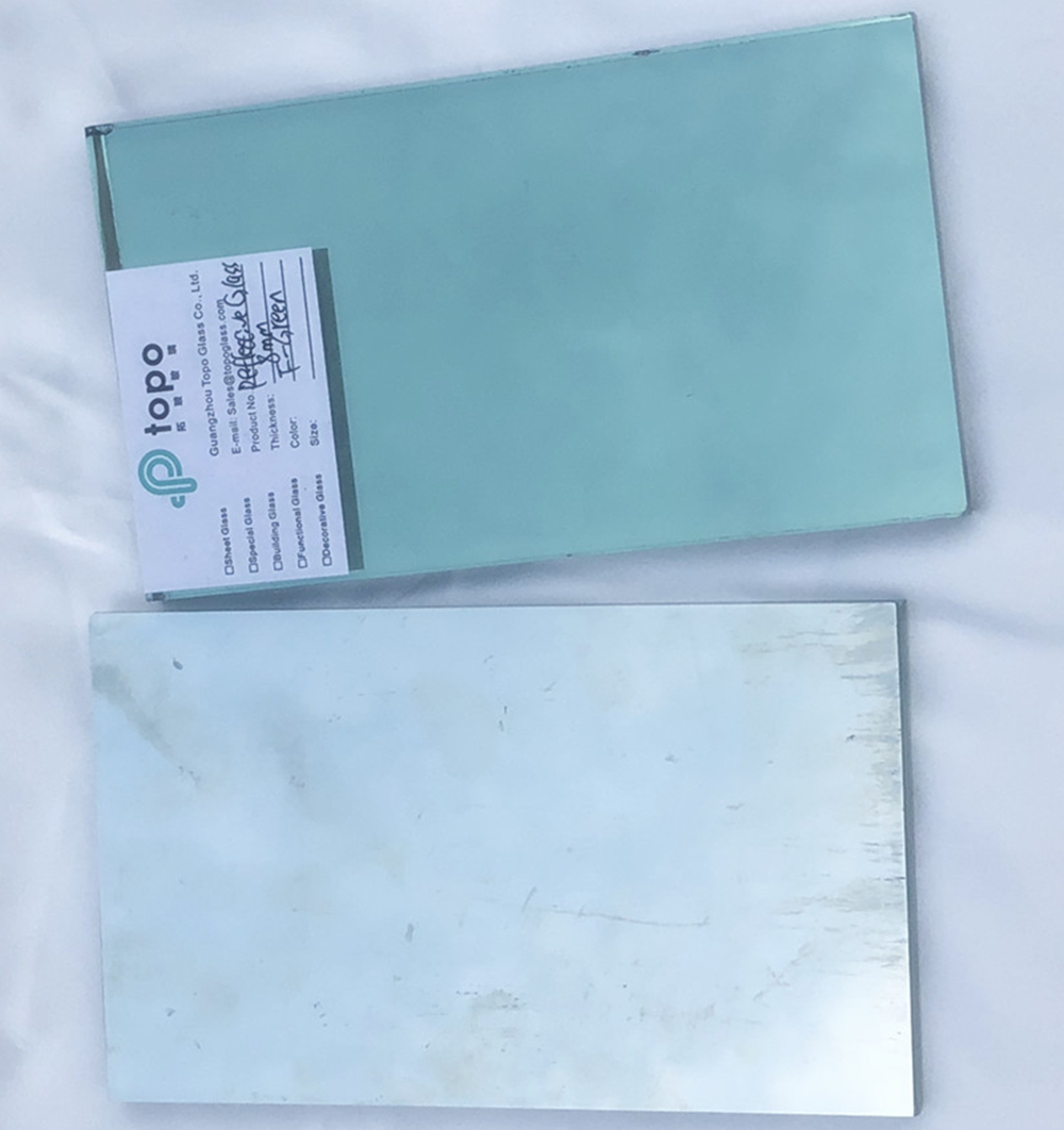 F Green Coated Glass F الزجاج المطلي باللون الأخضر