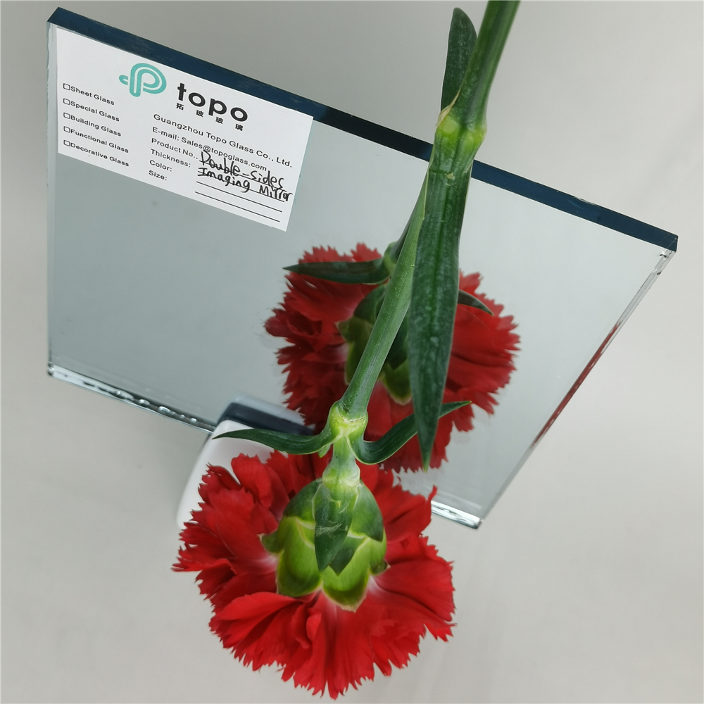 Double-sides Imaging Mirror Glass زجاج مرآة تصوير مزدوج الجوانب