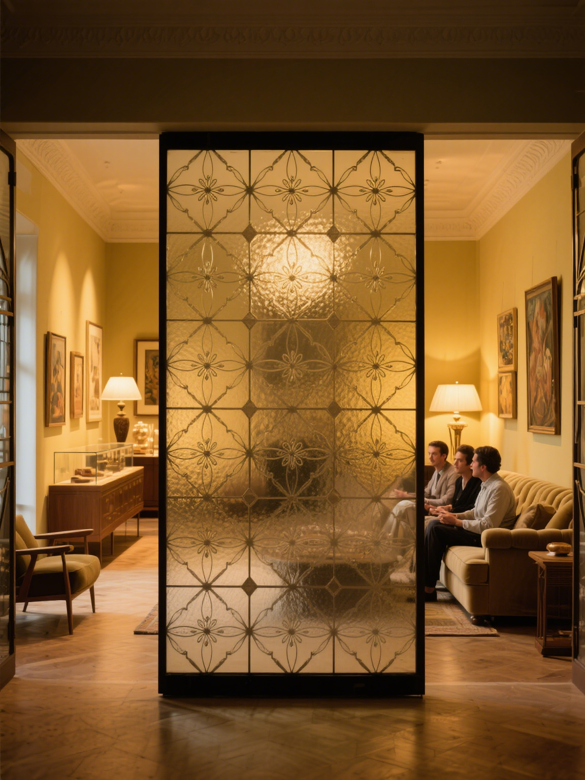 Textured Pattern Glass زجاج ذو نمط محكم