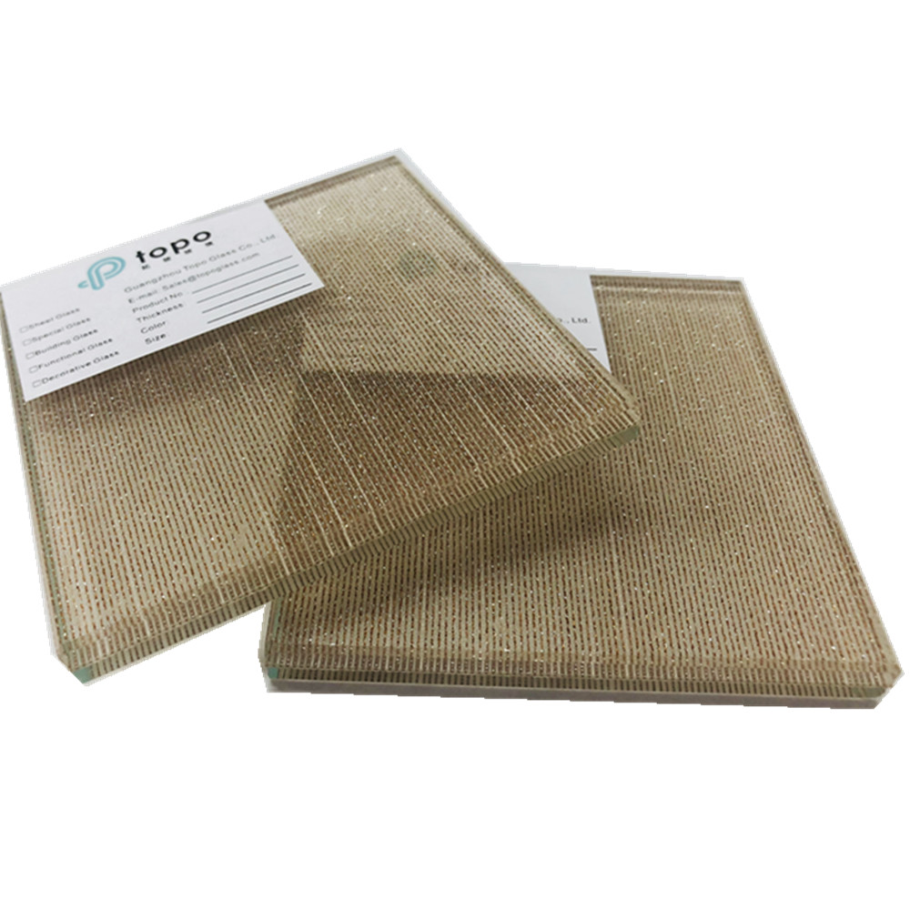 زجاج سلكي مصفح عالي الجودة للزينة