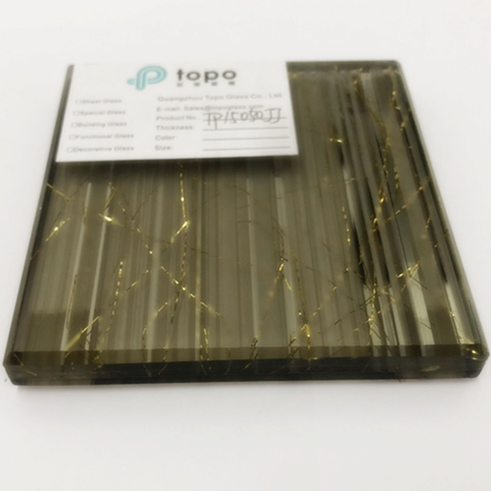 نسيج فريد من نوعه من الزجاج السلكي المصفح