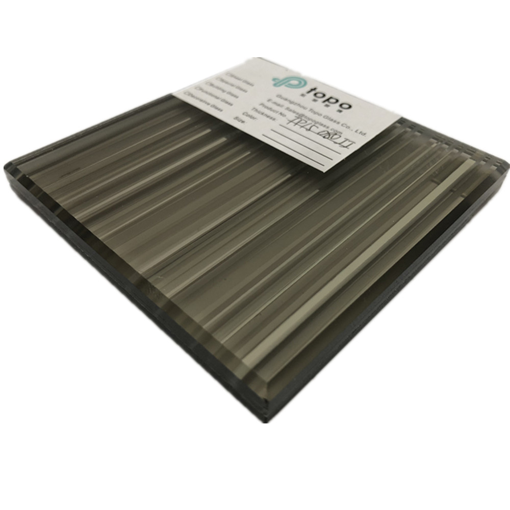 4 مم + 4 مم سلكية زجاجية مغلفة