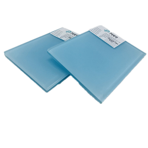 6.38 ملم 8.38 ملم زجاج مصفح باللون الأزرق الفاتح