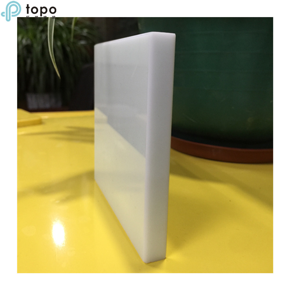 Wholse صفائح زجاج اليشم الأبيض للبناء