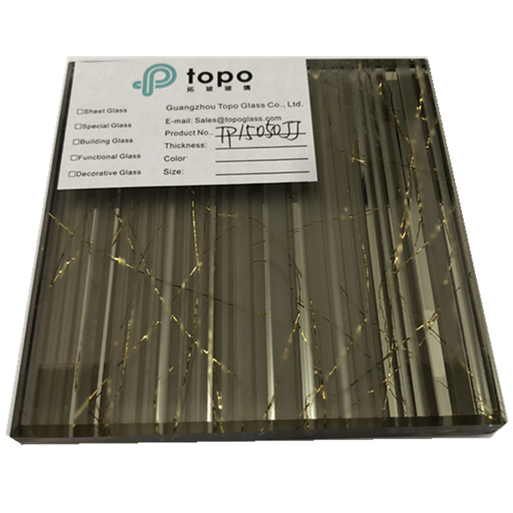 نسيج فريد من نوعه من الزجاج السلكي المصفح