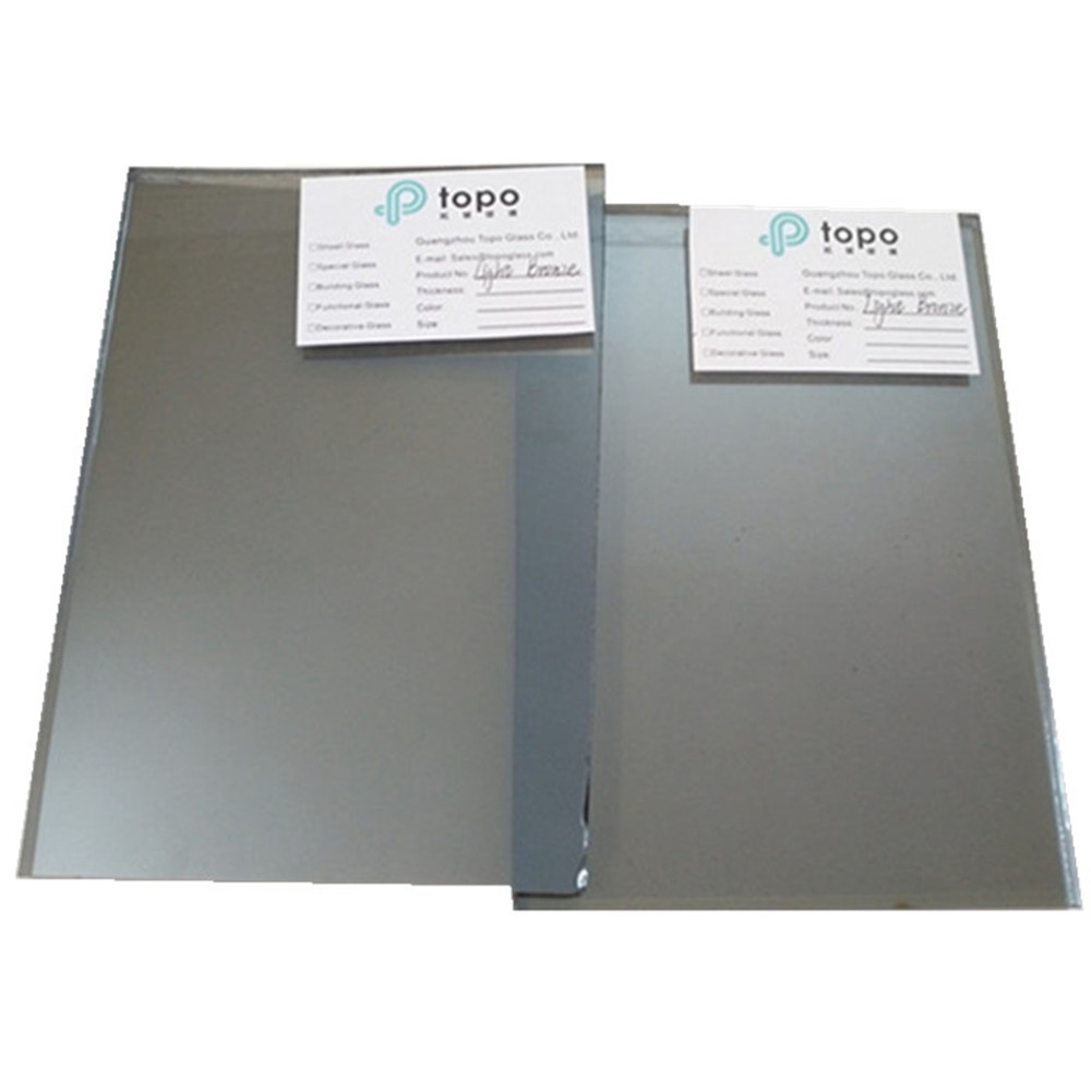 4 مللي متر 5 مللي متر 6 مللي متر 8 مللي متر 10 مللي متر 12 مللي متر زجاج عاكس مطلي بالبرونز الأوروبي