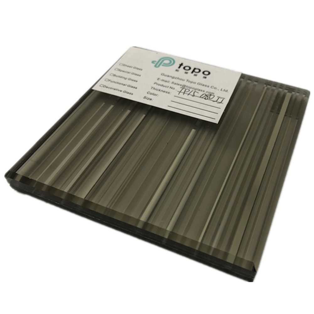 4 مم + 4 مم سلكية زجاجية مغلفة