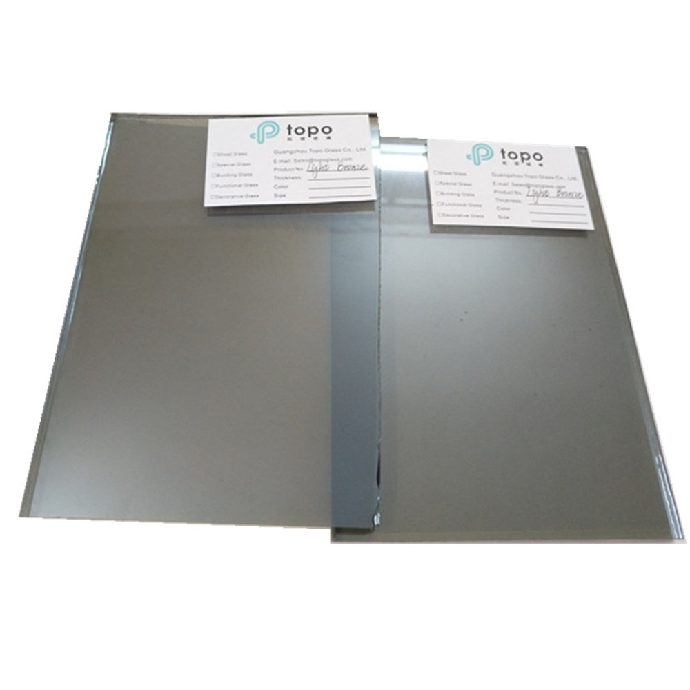 4 مللي متر 5 مللي متر 6 مللي متر 8 مللي متر 10 مللي متر 12 مللي متر زجاج عاكس مطلي بالبرونز الأوروبي