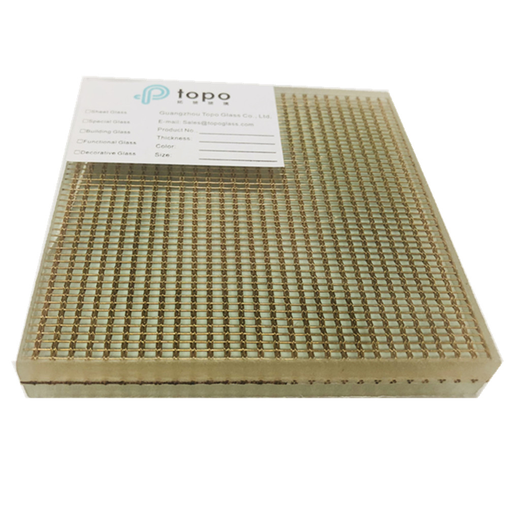 6 مم 7 مم 10 مم زجاج الأسلاك مغلفة