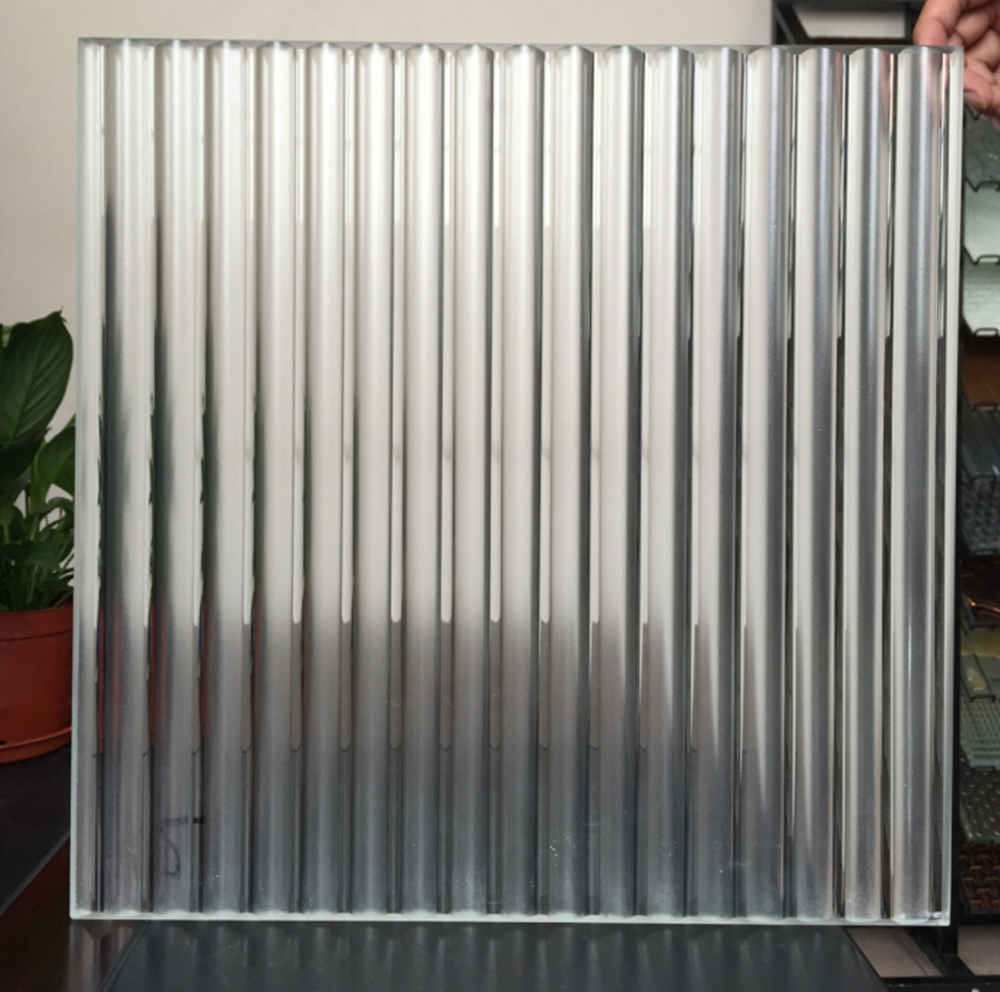 زجاج أسطواني صغير شفاف/فائق الوضوح مقاس 6 مم منقوش بالذوبان الساخن