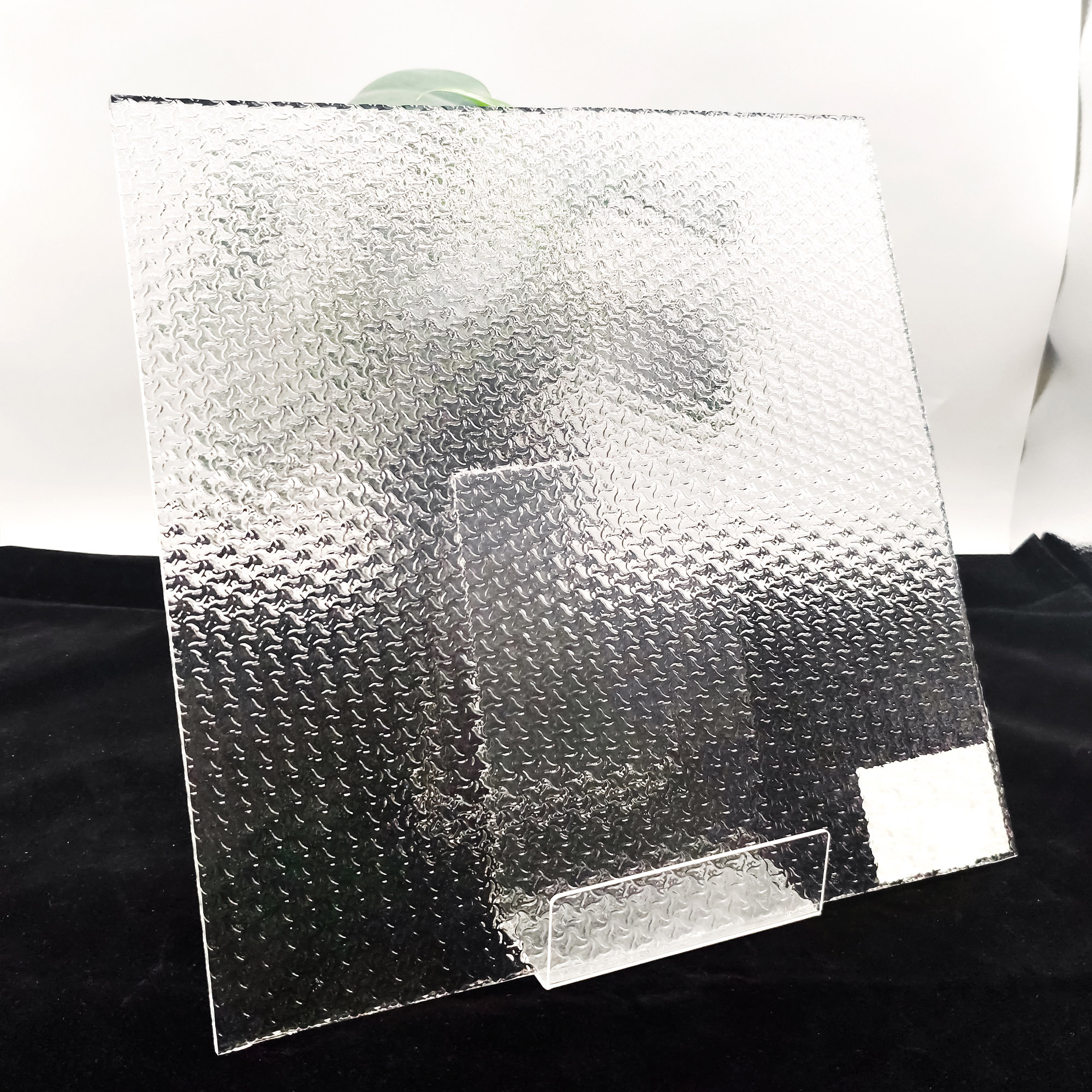 زجاج منقوش بنمط نجمة فائق الوضوح