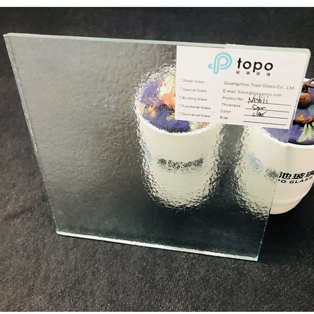 زجاج بنمط ناشيجي الشفاف مقاس 3 مم 4 مم 5 مم