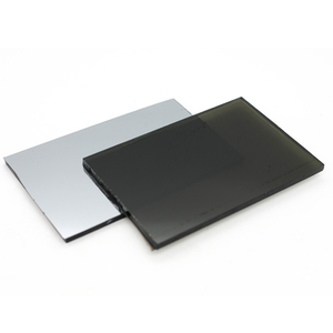 4 مللي متر 5 مللي متر 6 مللي متر 8 مللي متر 10 مللي متر 12 مللي متر زجاج عاكس مطلي باللون الأسود