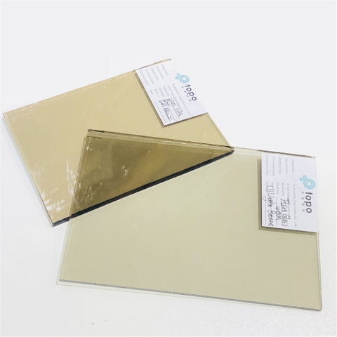 4 مم 5 مم 6 مم 8 مم 10 مم 12 مم الزجاج المصقول البرونزية الخفيفة