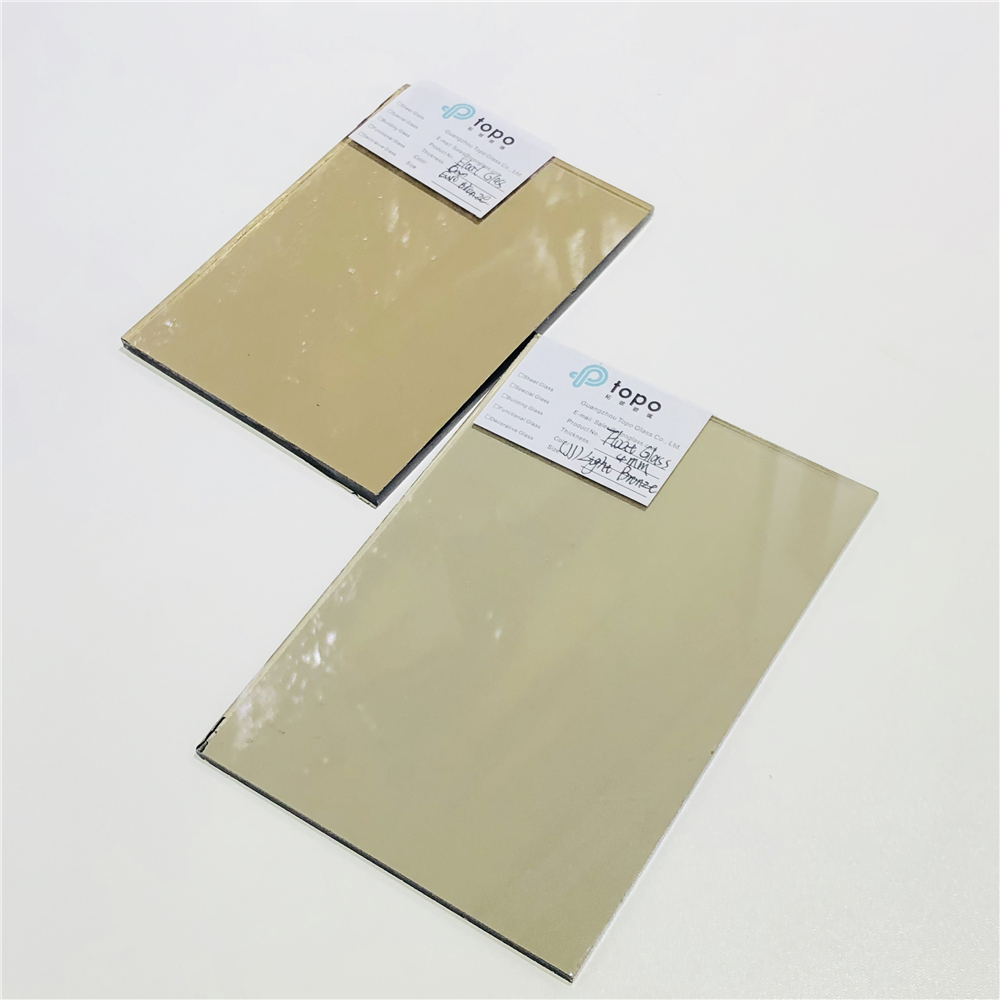 4 مم 5 مم 6 مم 8 مم 10 مم 12 مم الزجاج المصقول البرونزية الخفيفة