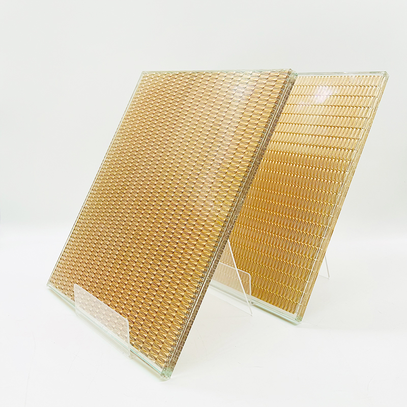 شبكة معدنية مغلفة الزجاج