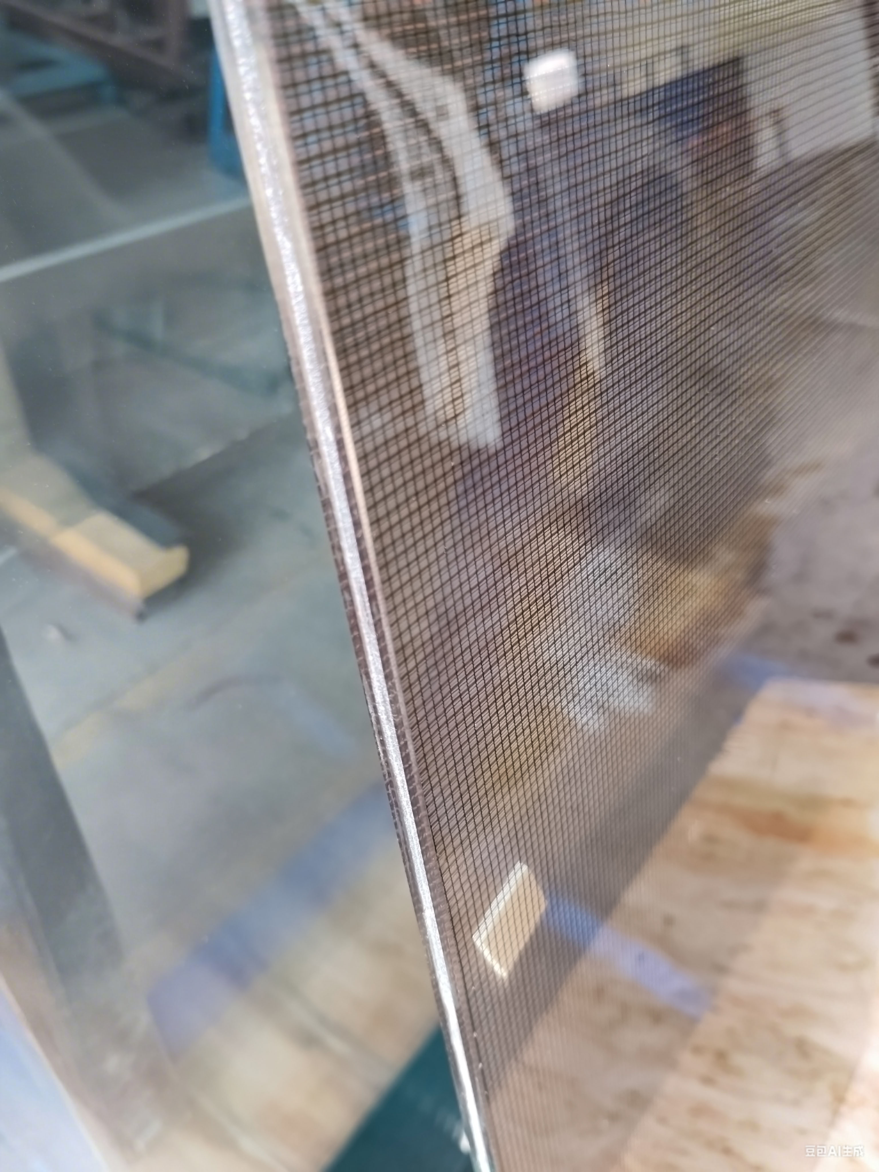 الحرير البينية طبقة الزجاج الرقائقي (3)