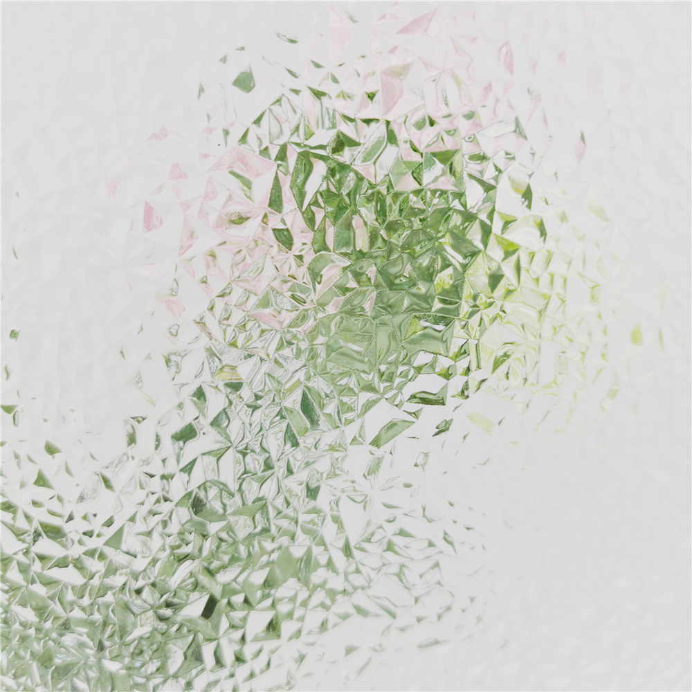 3 مللي متر 4 مللي متر 5 مللي متر 6 مللي متر 8 مللي متر زجاج فائق الوضوح منخفض الحديد بنمط الماس