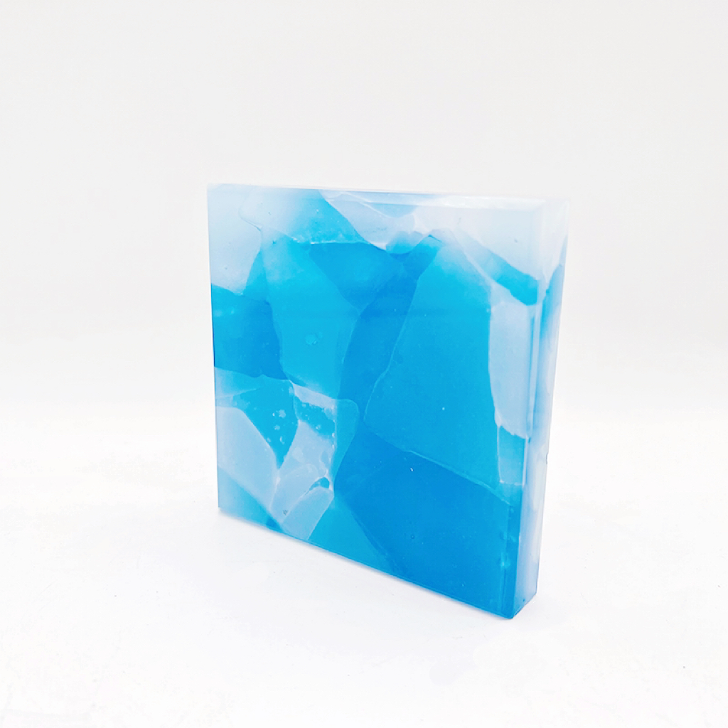 اليشم الزجاج الفراشة الزرقاء