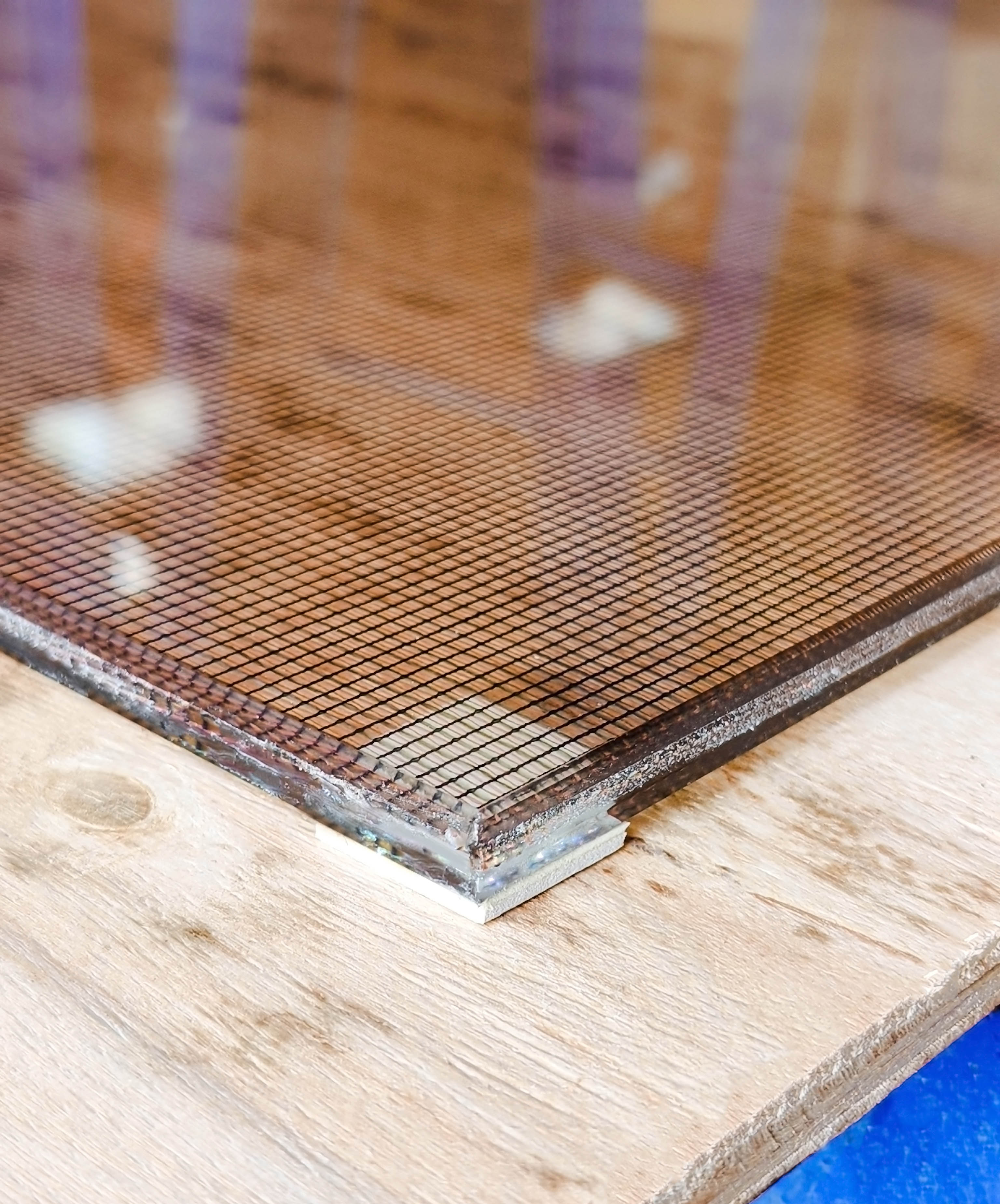 الحرير البينية الطبقات مغلفة الزجاج (8)