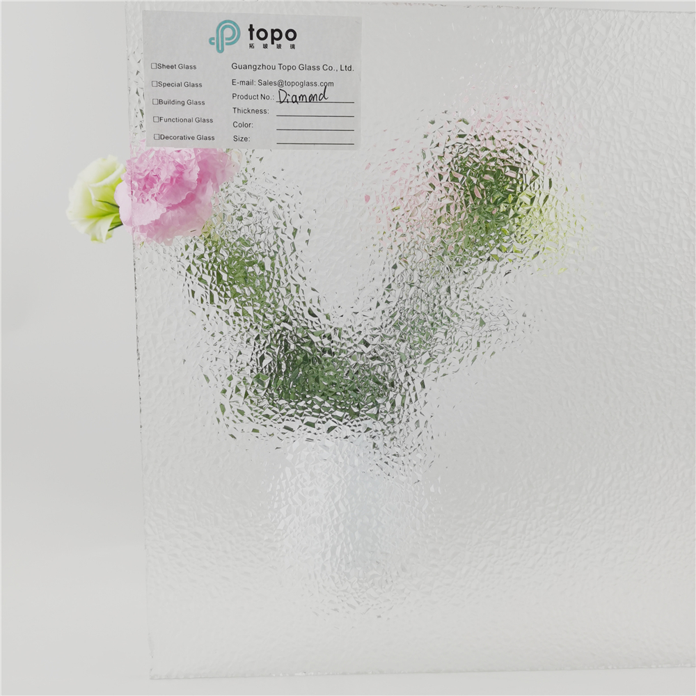 الزجاج نمط الماس 