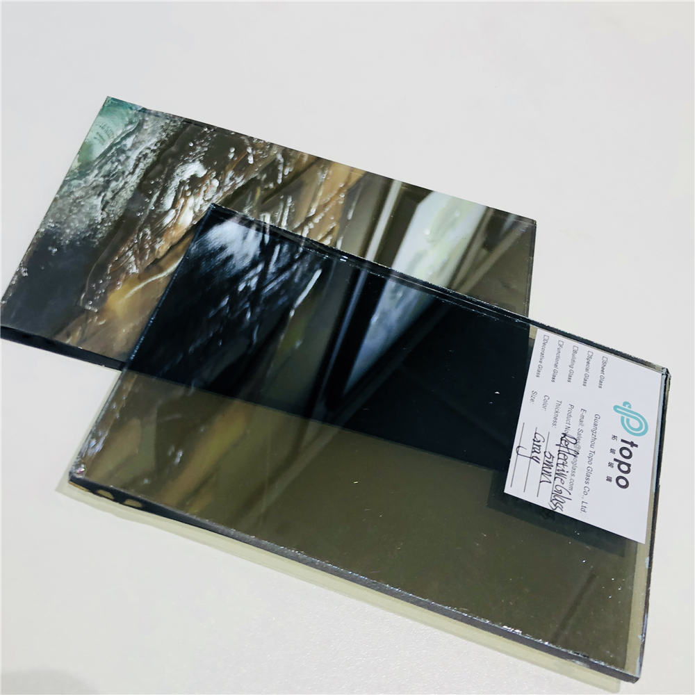 5 مم 6 مم 8 مم 10 مم زجاج عاكس رمادي