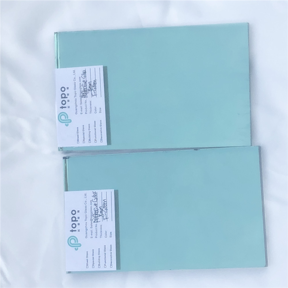 4 مللي متر 5 مللي متر 6 مللي متر 8 مللي متر 10 مللي متر 12 مللي متر زجاج عاكس مطلي باللون الأخضر الفرنسي