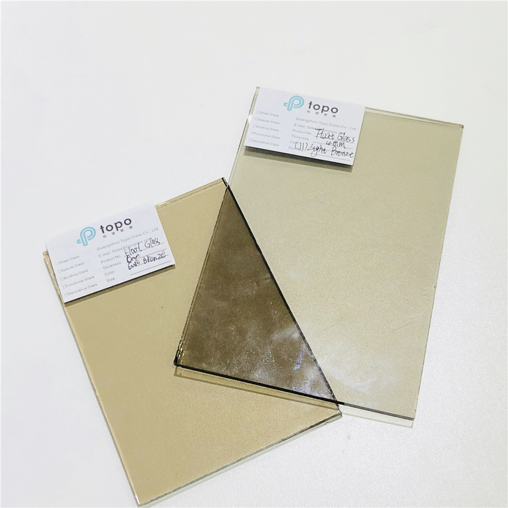 4 مم 5 مم 6 مم 8 مم 10 مم 12 مم الزجاج المصقول البرونزية الخفيفة