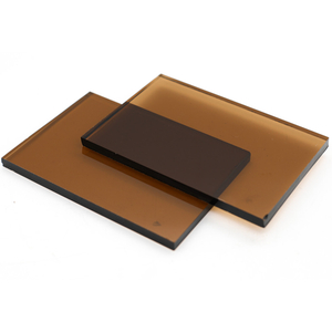 4 مللي متر 5 مللي متر 6 مللي متر 8 مللي متر 10 مللي متر 12 مللي متر الزجاج البرونزي الذهبي المصقول