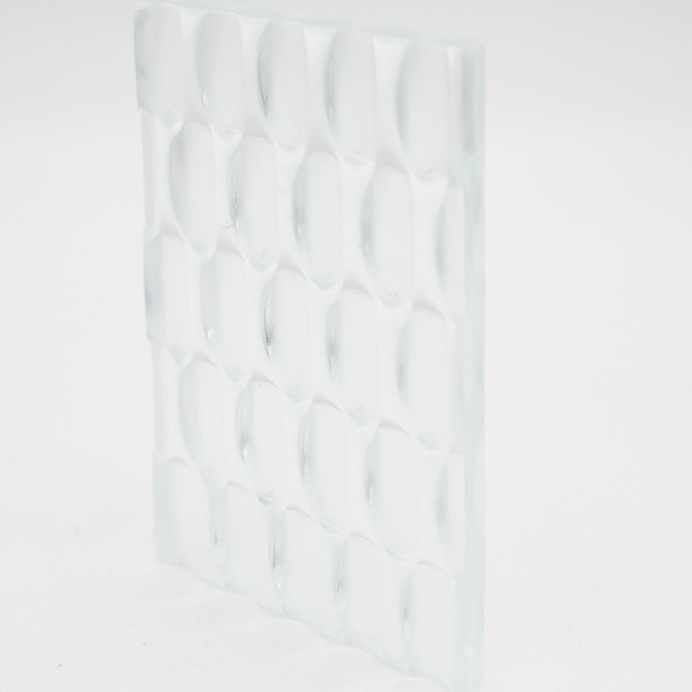 اللون البرونزي المصبوب بالزجاج المحدب الساخن الذائب لديكور الحائط