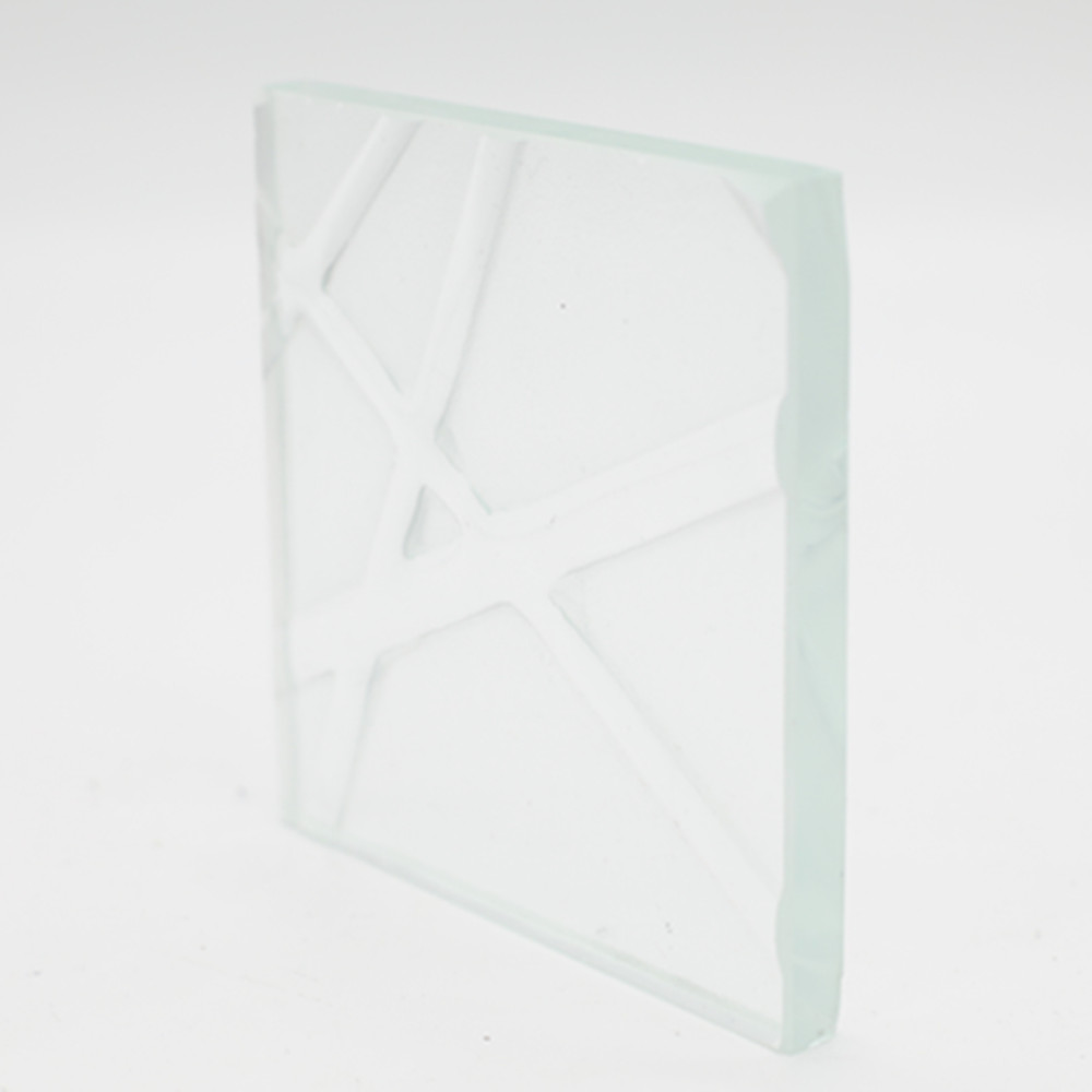 أنماط متقاطعة واضحة/فائقة الوضوح من الزجاج الساخن الذائب