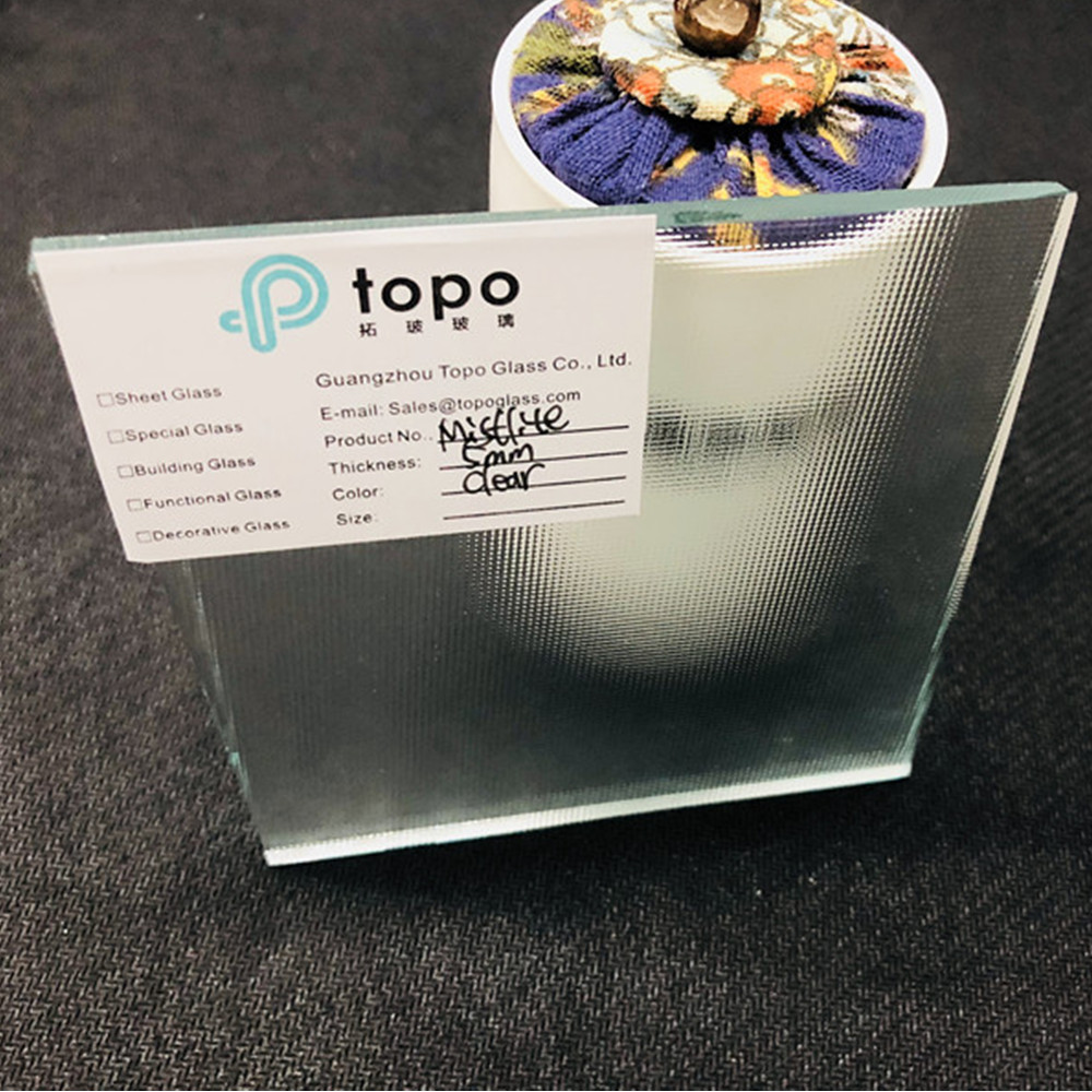 3 مم 4 مم 5 مم زجاج شفاف/برونزي بنمط ميستليت