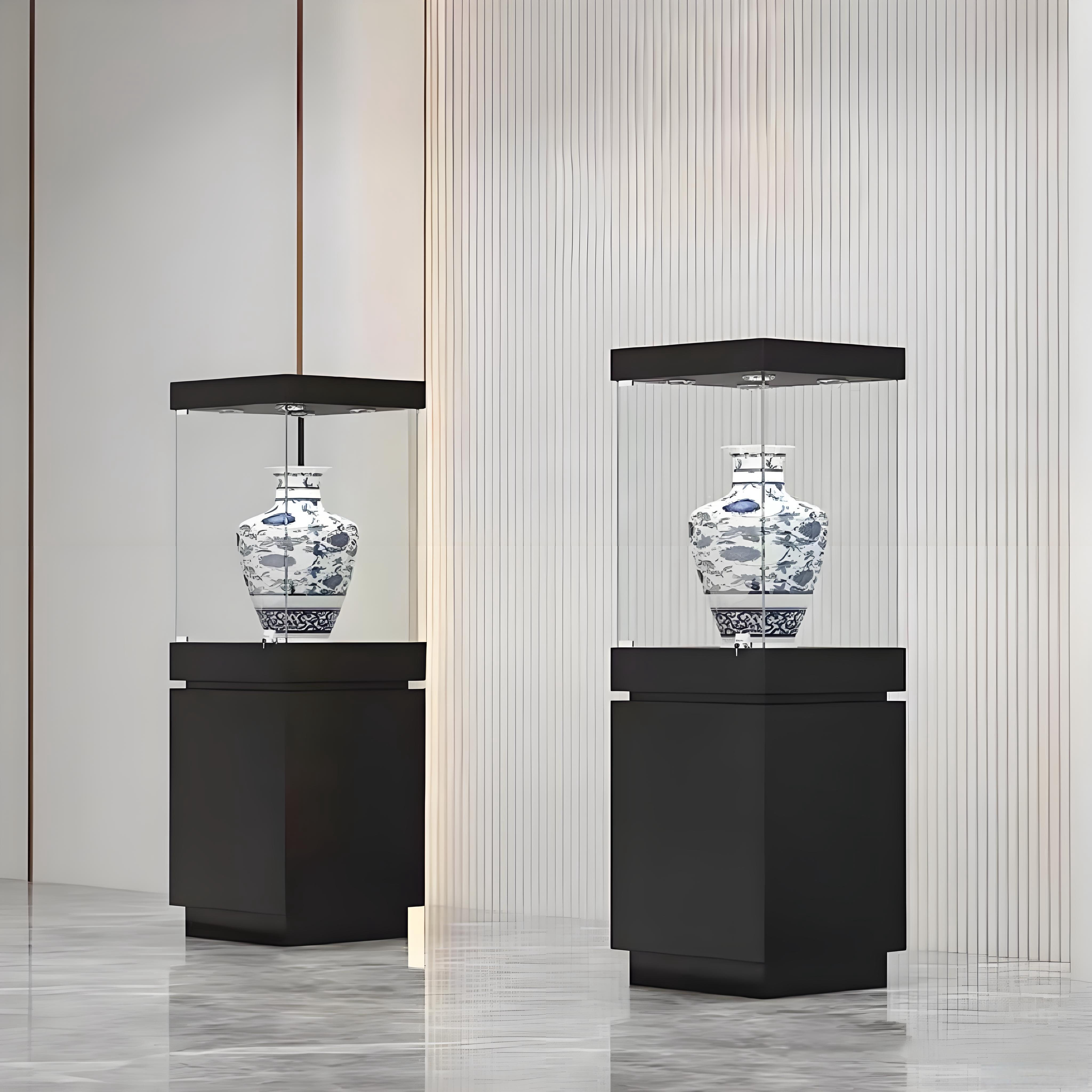 خزانة عرض زجاجية