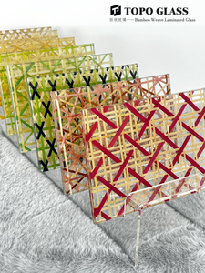 زجاج مصفح منسوج من الخيزران