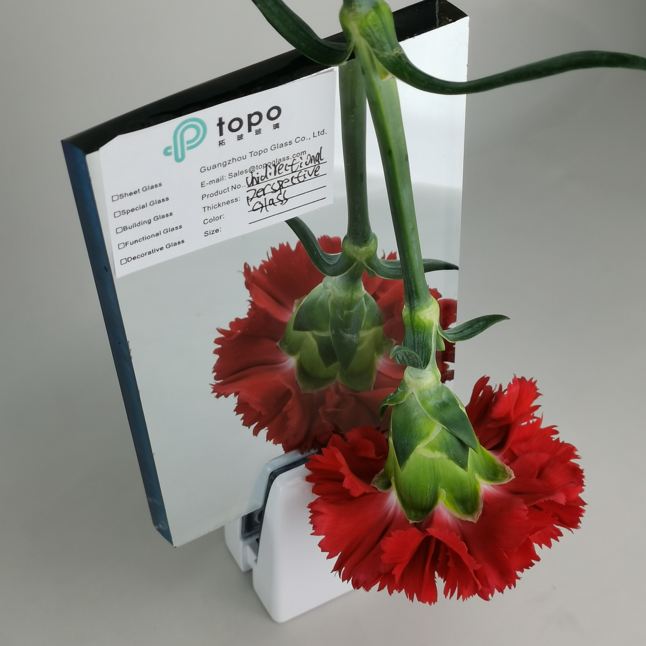 2 مم 3 مم 4 مم 5 مم 6 مم 8 مم 10 مم 12 مم منظور زجاجي أحادي الاتجاه