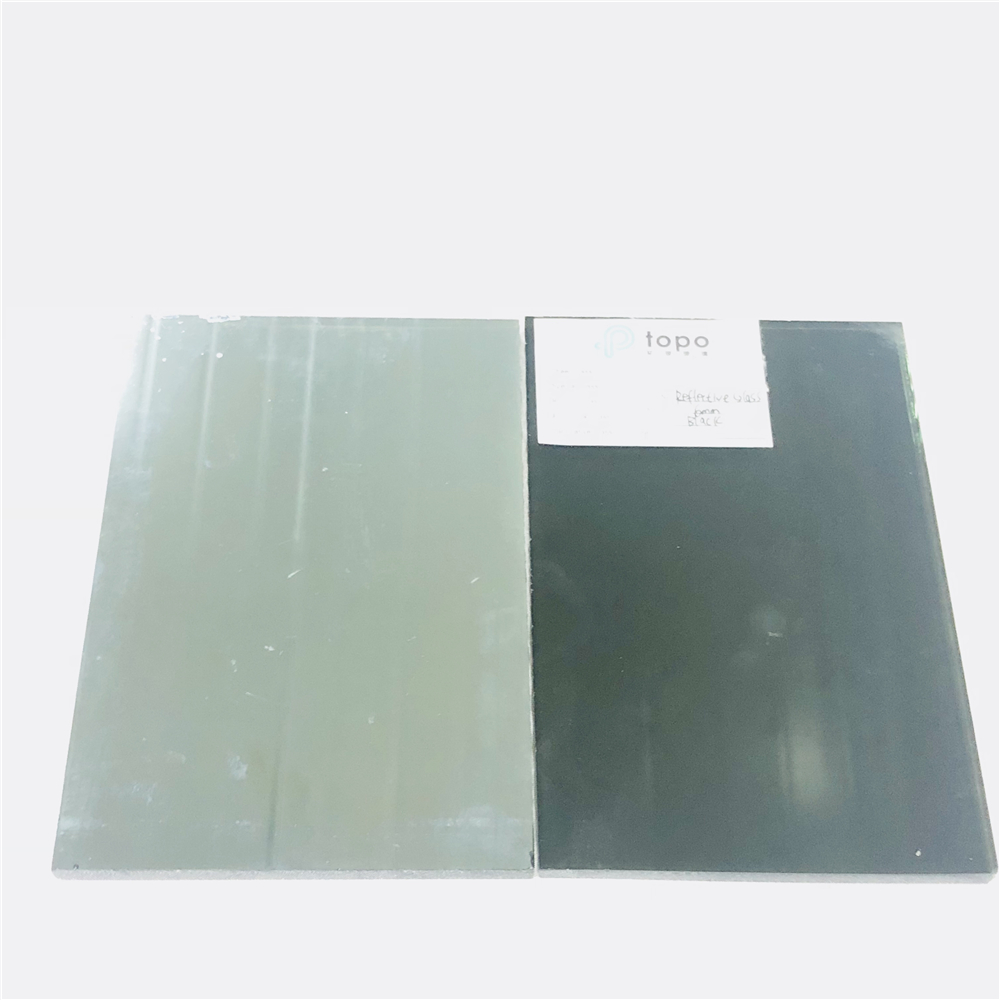 4 مللي متر 5 مللي متر 6 مللي متر 8 مللي متر 10 مللي متر 12 مللي متر زجاج عاكس مطلي باللون الأسود