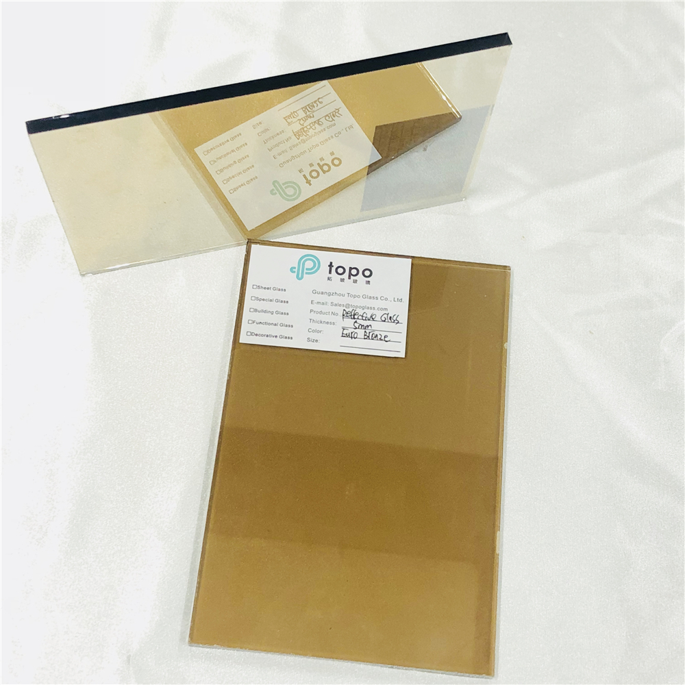 4 مللي متر 5 مللي متر 6 مللي متر 8 مللي متر 10 مللي متر 12 مللي متر ضوء البرونزية المغلفة الزجاج العاكس