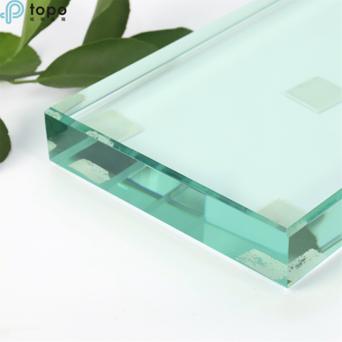 زجاج عائم شفاف مقاس 25 مم