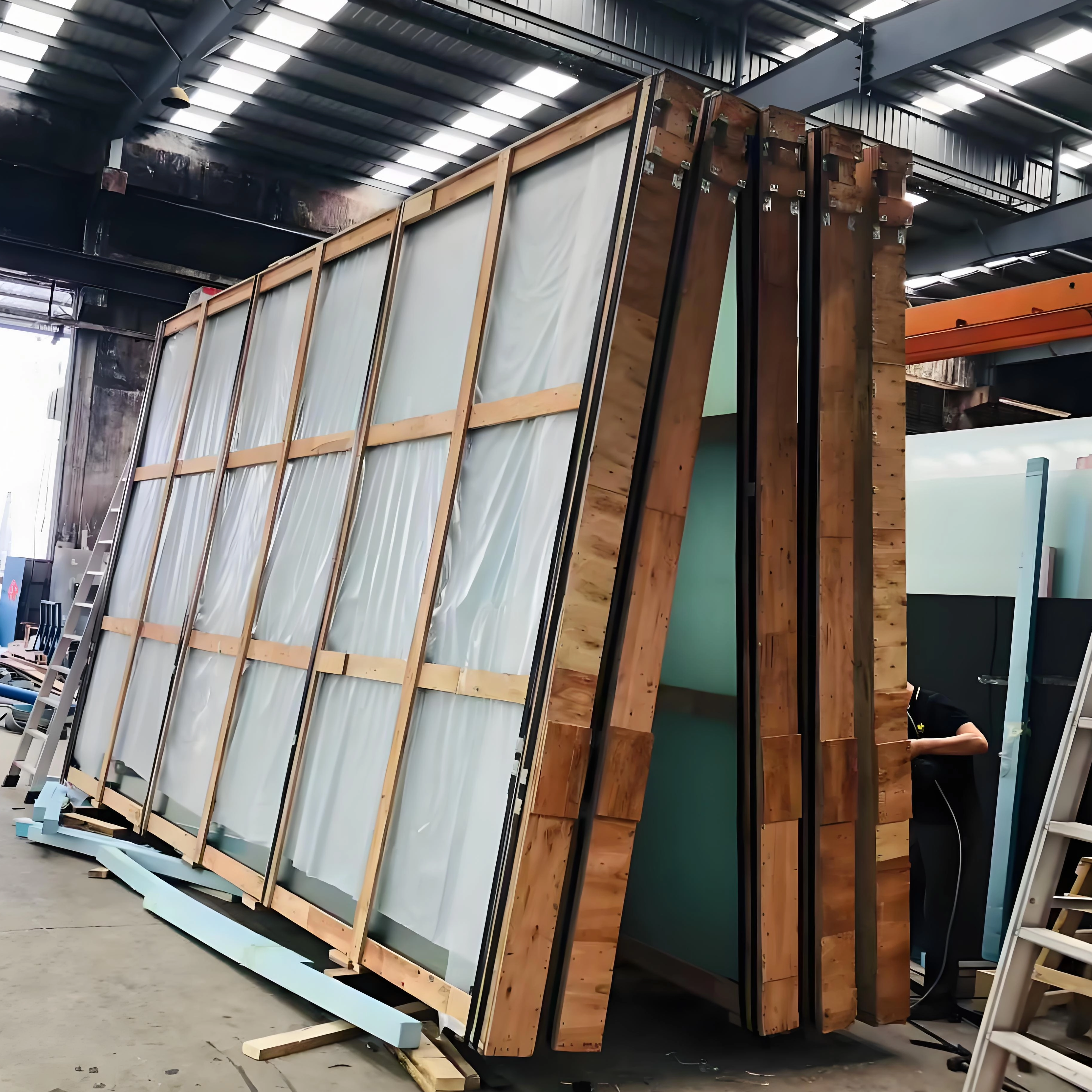 تعويم الزجاج