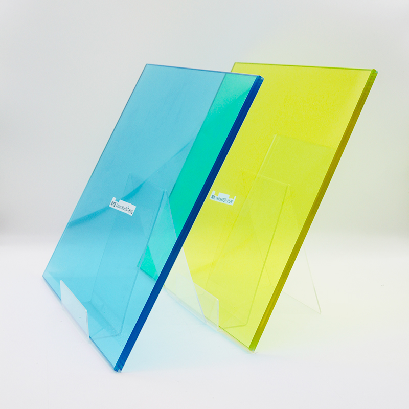 فيلم ملون من الزجاج الرقائقي ذو الطبقة المتوسطة PVB (4) 