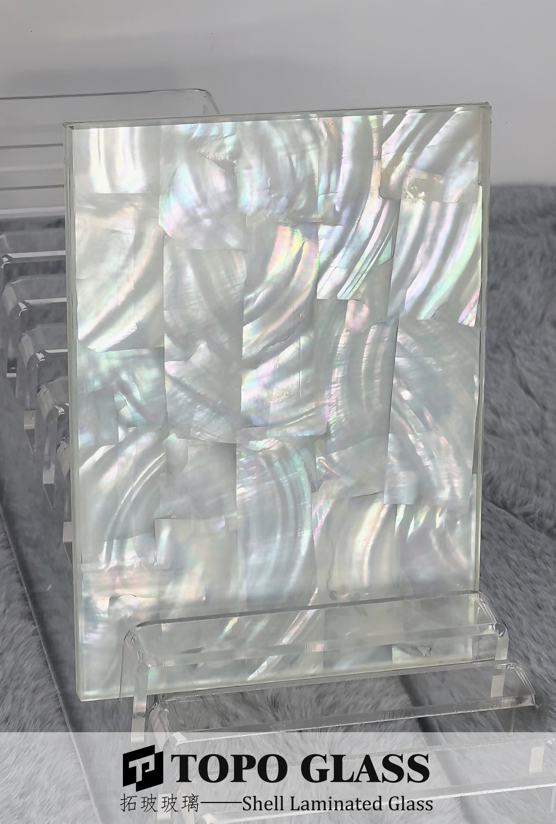 شل الزجاج الرقائقي