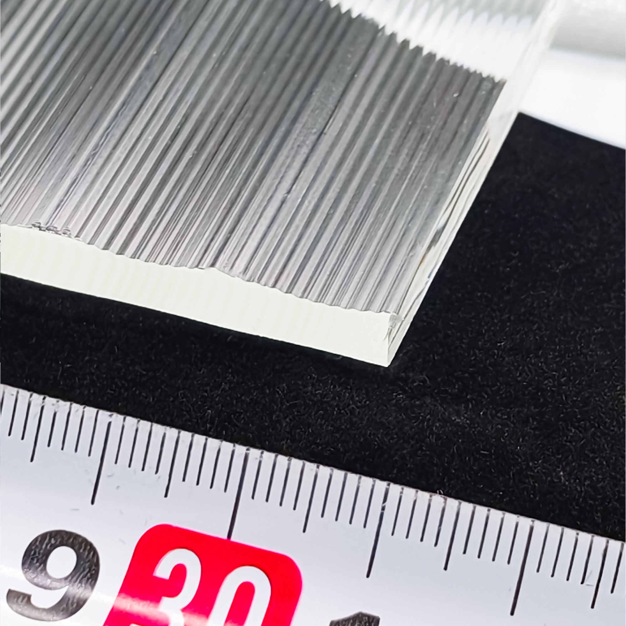 أحسب نمط الزجاج